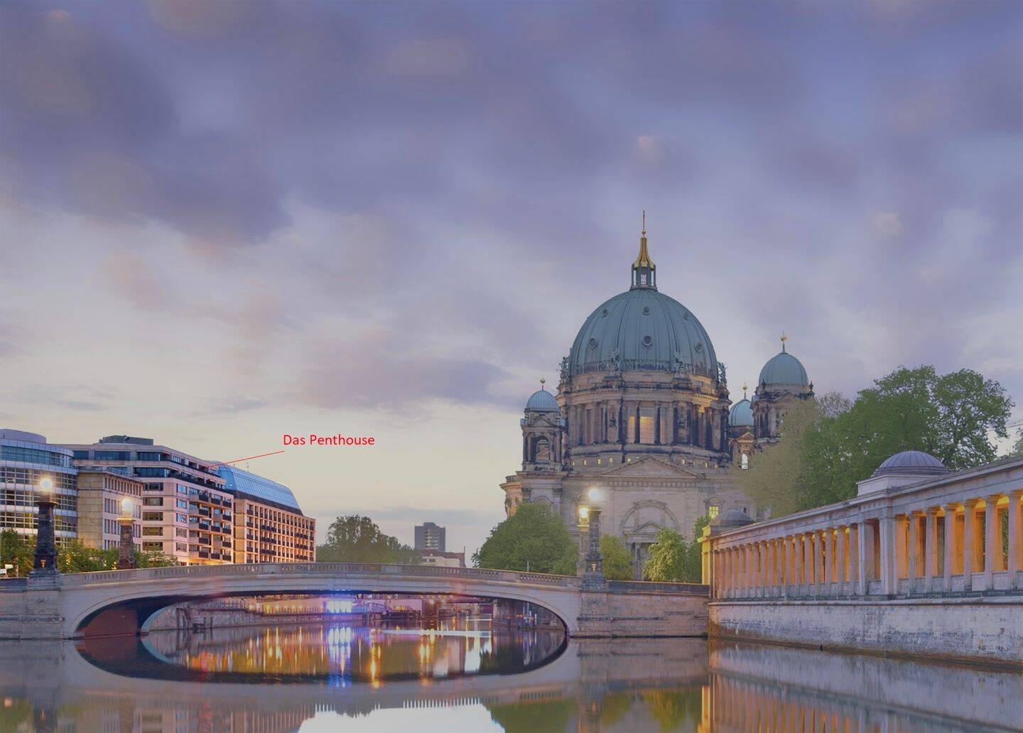 Das ultimative Penthouse gegenüber der Museumsinsel an der Spree u.d. Berliner Dom (8.1), 10178 Berlin (Mitte)