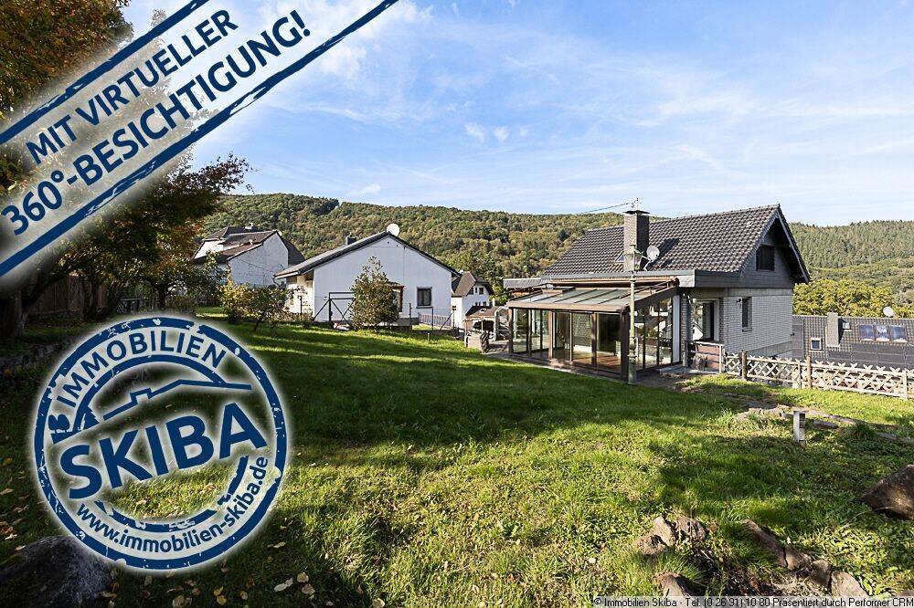 Aussichtslage: Einfamilienhaus mit Garten und Garage im Ortskern von Hönningen/Ahr, 53506 Hönningen