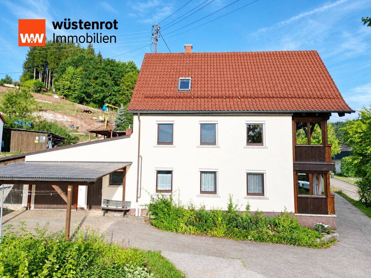 Wohnen zwischen Wald und Weitblick! Wohnhaus mit Einliegerwohnung, 74429 Sulzbach-Laufen