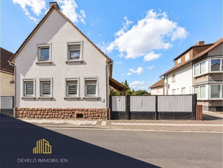 Sechs Zimmer, zwei Bäder, Hof und Werkstatt. Hier muss zu Hause niemand mehr leise sein., 63533 Mainhausen