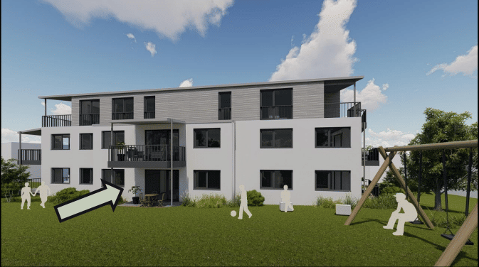 Moderne, energieeffiziente 2-Zimmer-Wohnung mit großzügiger Terrasse in Altshausen, 88361 Altshausen