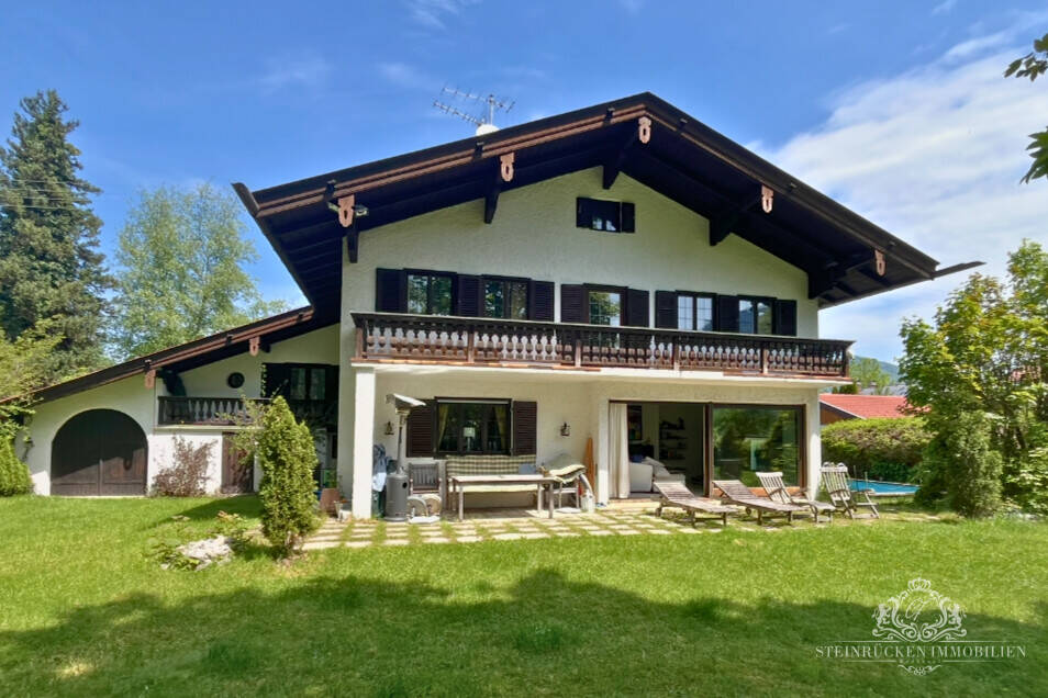 Repräsentatives Landhaus am Tegernsee mit Panorama-Wallbergblick, 83700 Kreuth