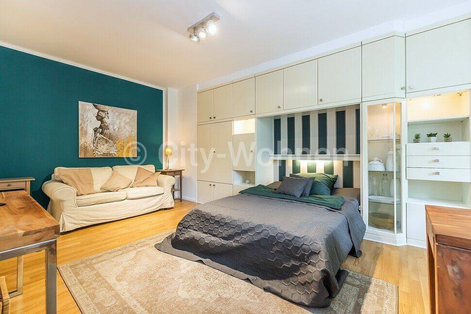 Gepflegtes, möbliertes Apartment mit Balkon in Hamburg-Eilbek, 22089 Hamburg (Mitte)