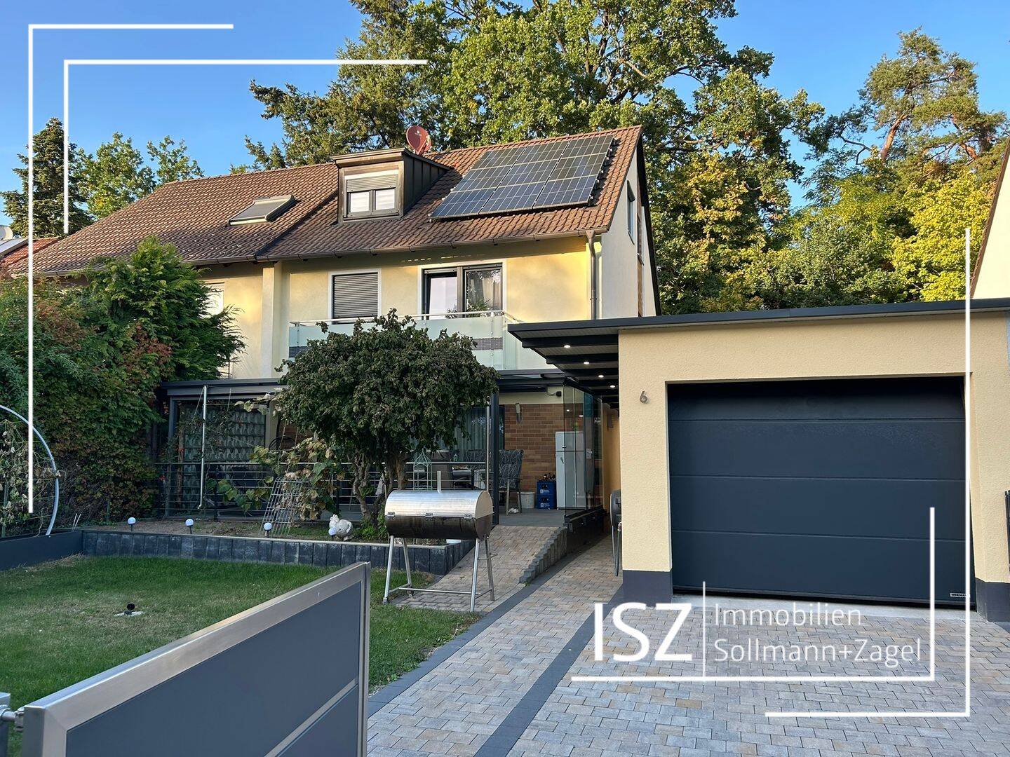 Großzügige Doppelhaushälfte mit Einliegerwohnung, Terrasse, Süd-West-Balkon und Garage, 90449 Nürnberg (Gebersdorf Neuröthenbach Röthenbach bei Schweinau)