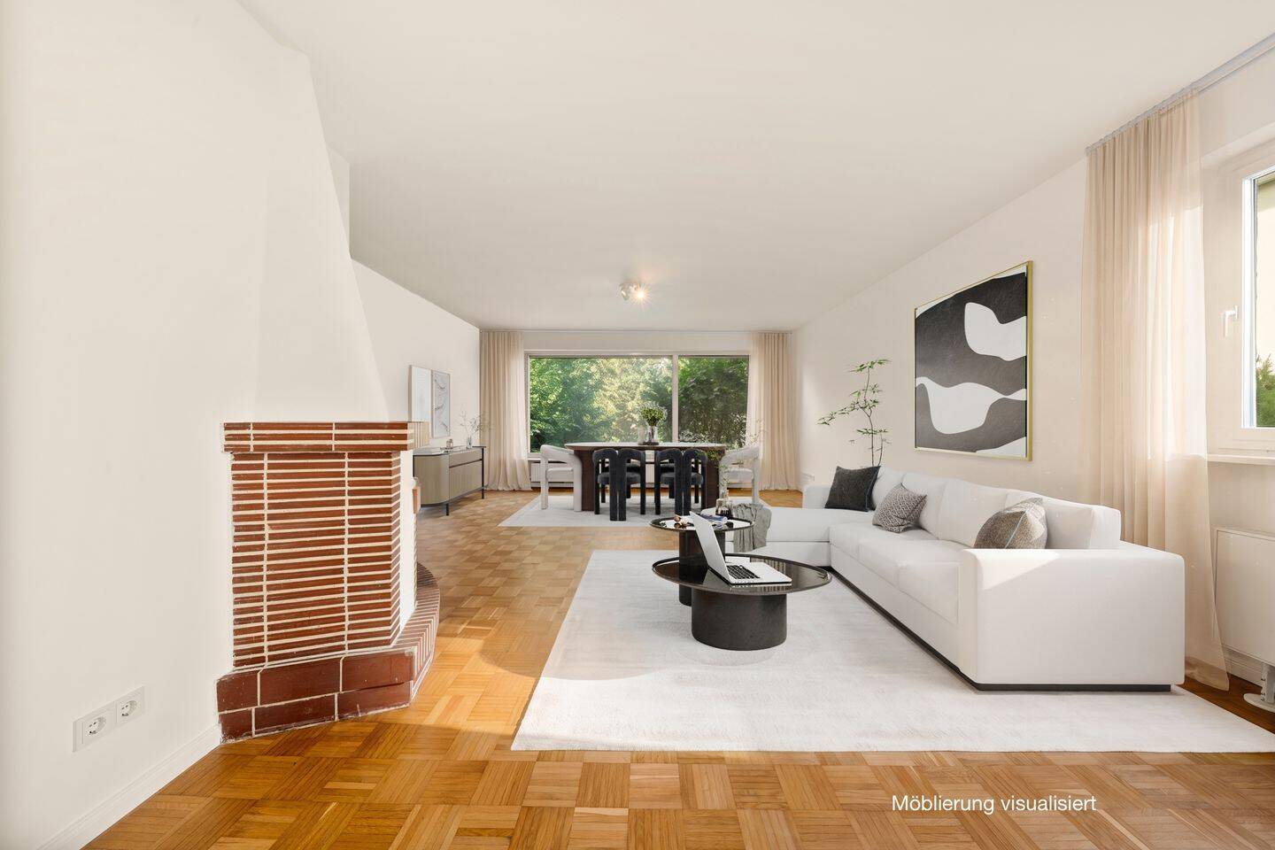 ***BEZUGSFREI: Großzügiges Wohnen mit privatem Garten & Kamin***, 12107 Berlin (Tempelhof-Schöneberg)