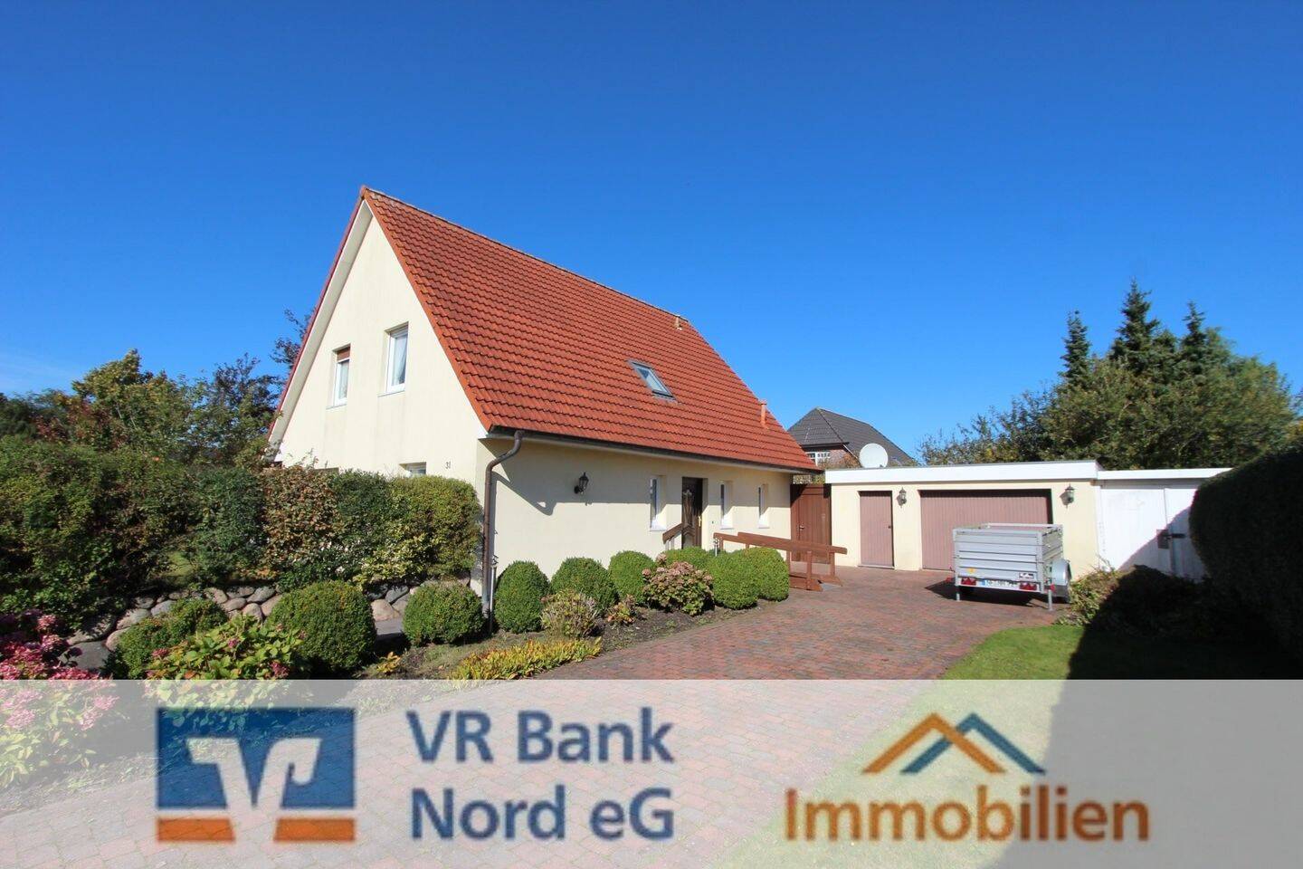 Vermietung: Schönes EFH mit Garage in bevorzugter Lage, 25899 Niebüll