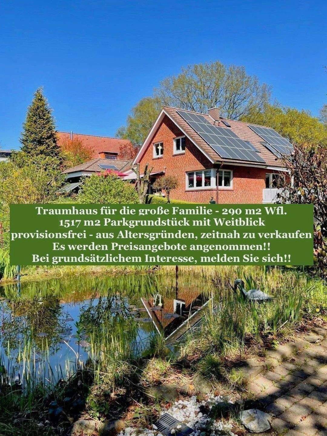 COURTAGEFREI – Wohnen über 3 Ebenen – exklusives Traumhaus – mit fantastischem Weitblick – Wärmepumpen/Photovoltaik mit Rückvergütung, 21483 Gülzow