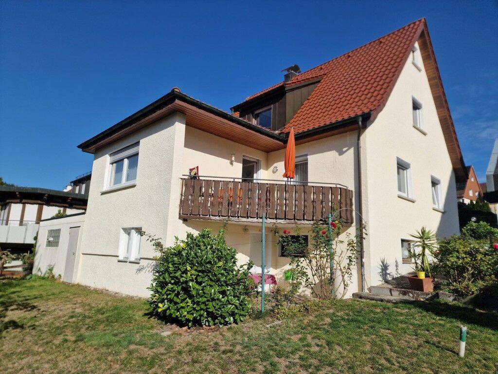 freistehendes Einfamilienhaus in ruhiger Aussichtslage mit Doppelgarage, 73432 Aalen
