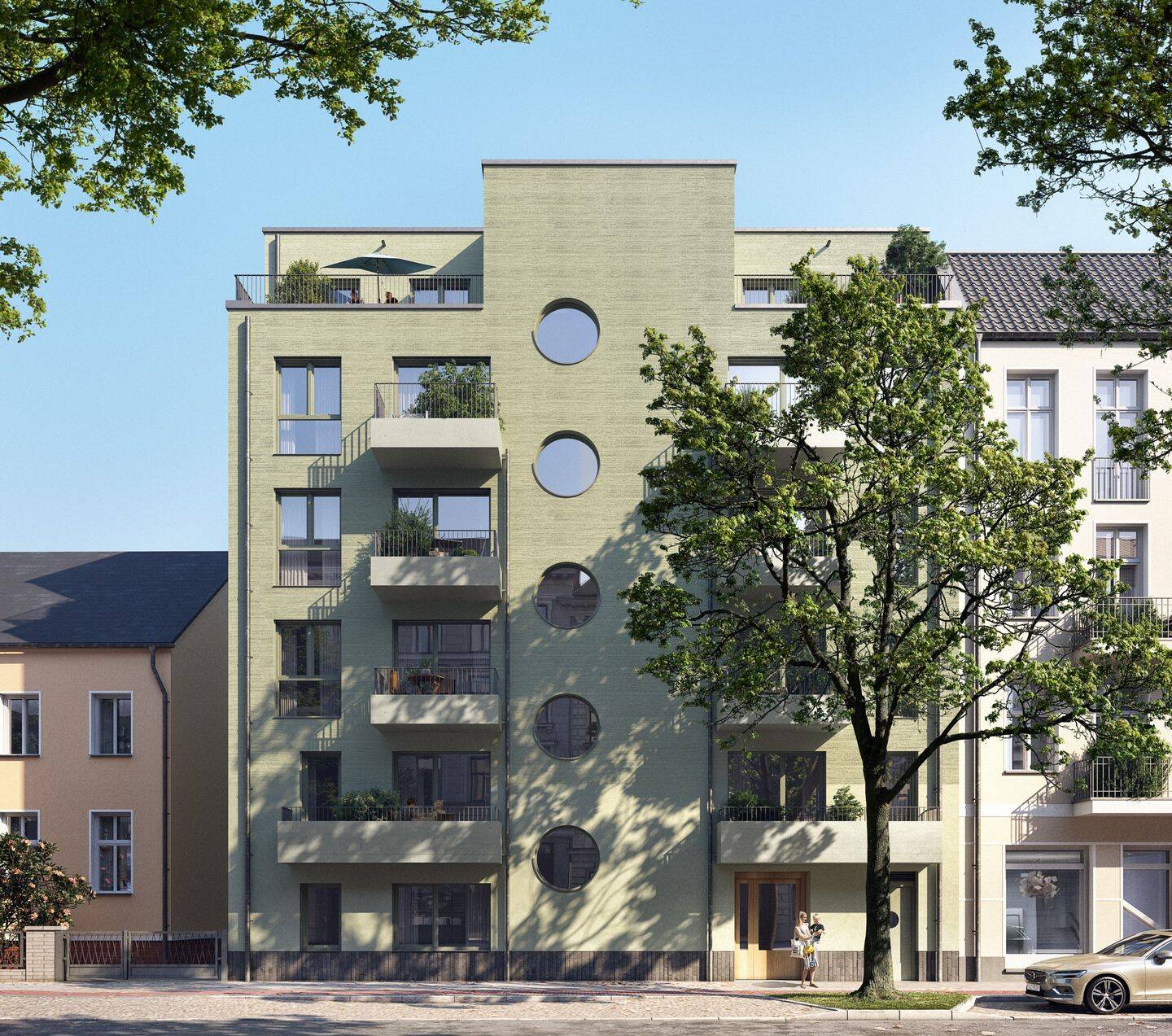 Studio Apartment (Neubau) mit Balkon und Einbauküche nahe S-Bahnhof Baumschulenweg *** ERSTBEZUG ***, 12437 Berlin (Treptow-Köpenick)