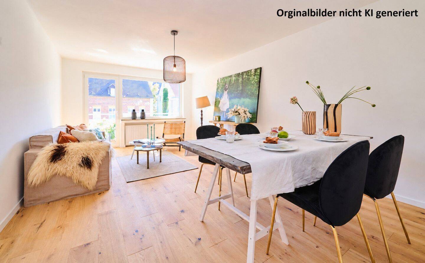 Bezugsfreie 3,5-Zimmer-Wohnung mit Balkon, neuem Bad & Eiche-Parkett, 45134 Essen (Bergerhausen Bredeney Rellinghausen Stadtwald)