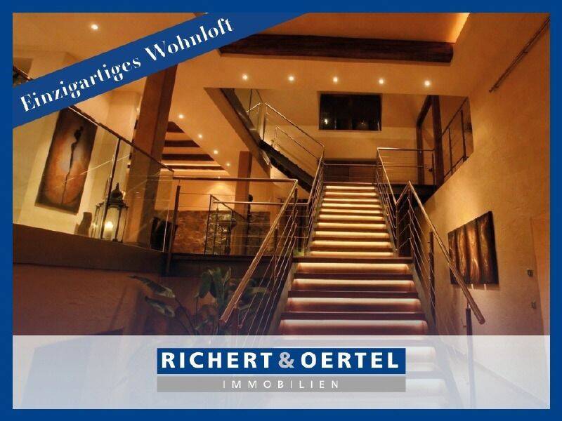 Außergewöhnliches Luxus-Wohnloft mit Wellnessbereich und idyllischem Gartengrundstück