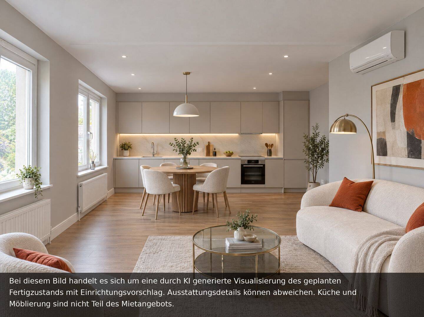 92,6 qm für 880 € kalt · 4 Zimmer · Erstbezug · Klimagerät · Premiumlage am Markt, 39261 Zerbst/Anhalt