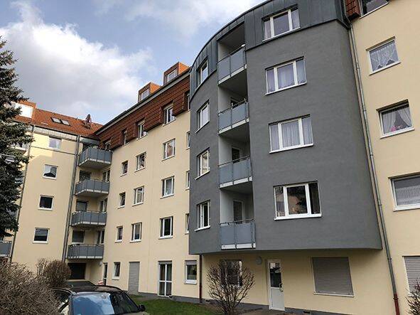 2-Zimmer-Wohnung im Dachgeschoss mit Balkon und Aufzug, 34127 Kassel