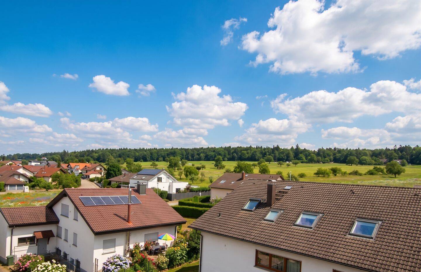 Natur pur in Schwann: 3-Zimmer-Wohnung mit herrlichem Fernblick, 75334 Straubenhardt