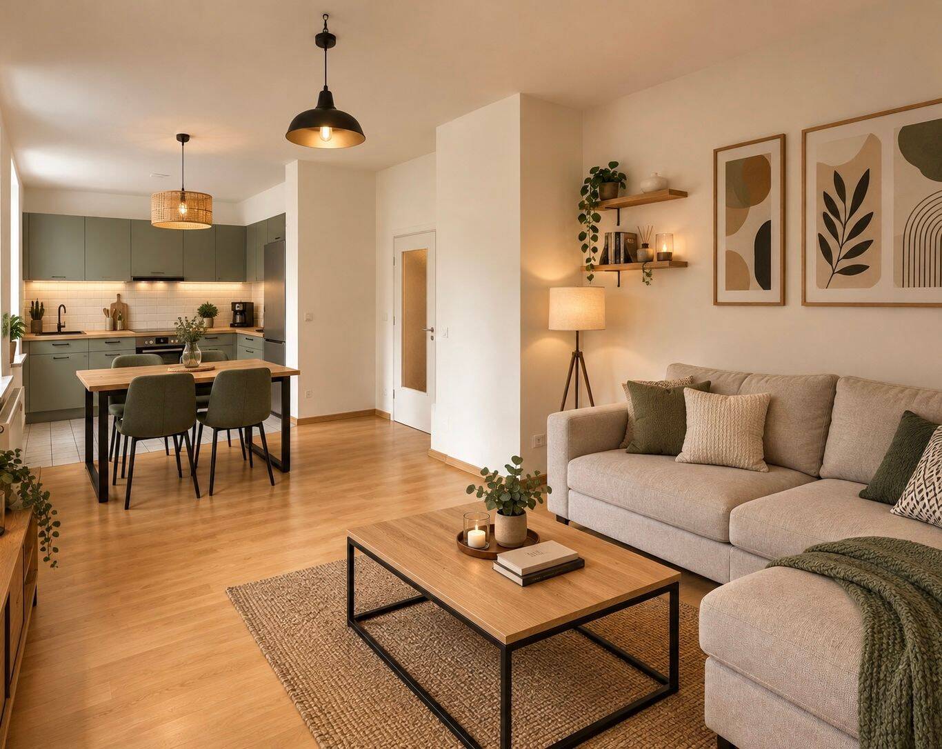 ***Modern wohnen auf dem Kaßberg – 3 Zimmer, offene Wohnküche und Balkon***, 9112 Chemnitz (Altendorf Kaßberg Zentrum)
