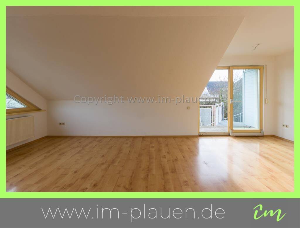 Süd-West-Balkon – Stellplatz – Tageslichtbad | 2-Zimmer-Wohnung Plauen Neundorf, 8527 Plauen