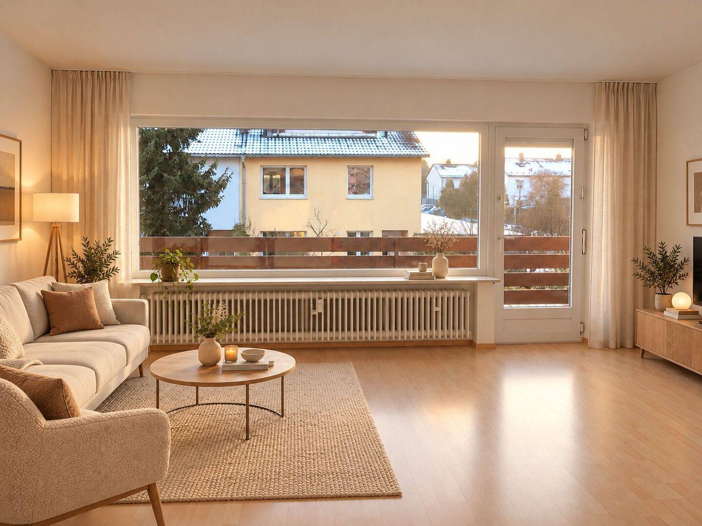 Großzügige, helle 3,5-Zimmer-Wohnung mit Südbalkon und Klimaanlage, 63150 Heusenstamm