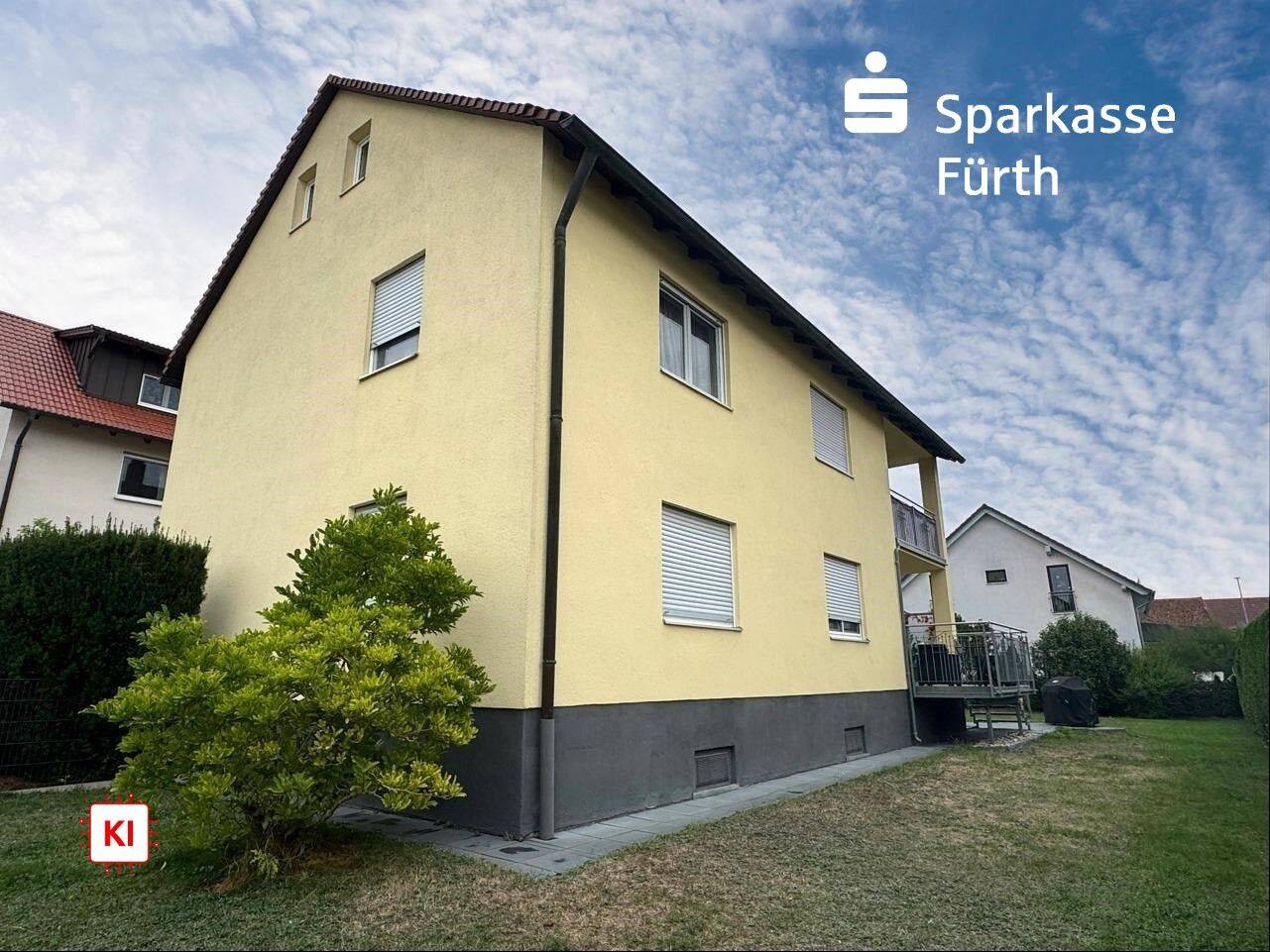 Attraktive 3-Zimmer-Wohnung im Grünen, 90556 Seukendorf
