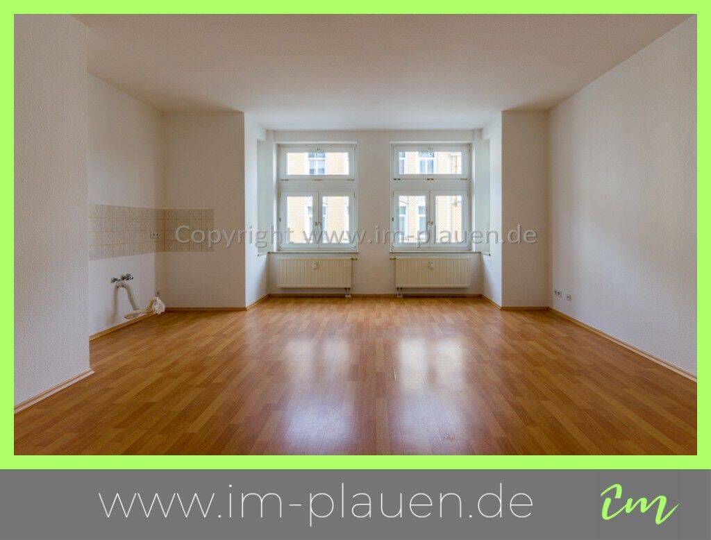 Renoviert – Tageslichtbad – Zentrum | 1-Zimmer-Wohnung Plauen (Krausenstraße), 8523 Plauen