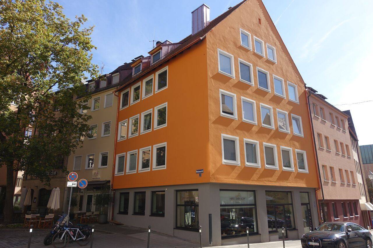 ** Ruhige und modern möblierte 2-Zi-Whg, beste Lage, nähe Hauptmarkt **, 90403 Nürnberg (Gleißbühl Lorenz Sebald)