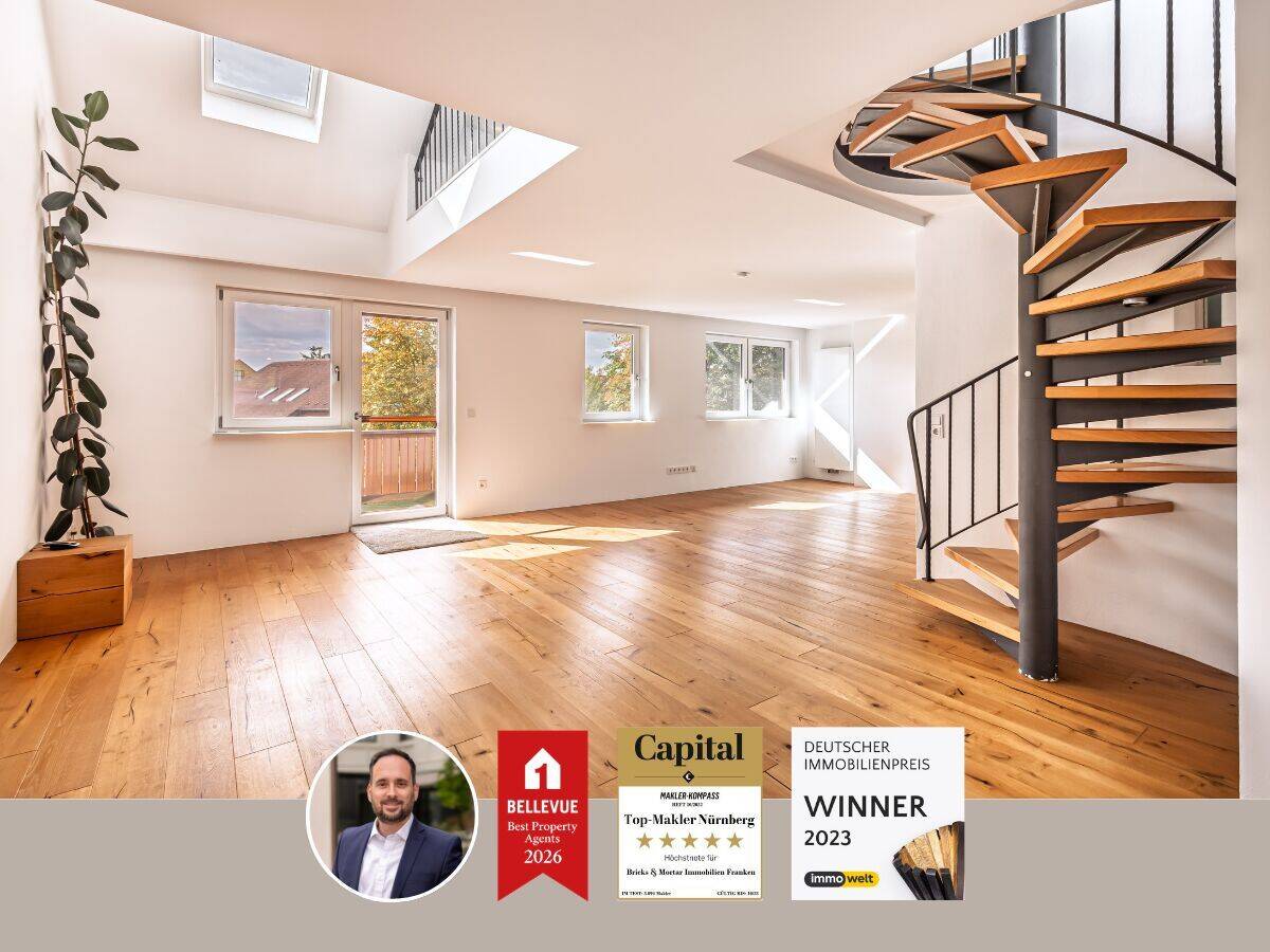 Bezugsfertige Maisonette mit Galerie auf 118 m² | Südbalkon | Hochwertige Küche | TG-Stellplatz, 92318 Neumarkt i.d. OPf.