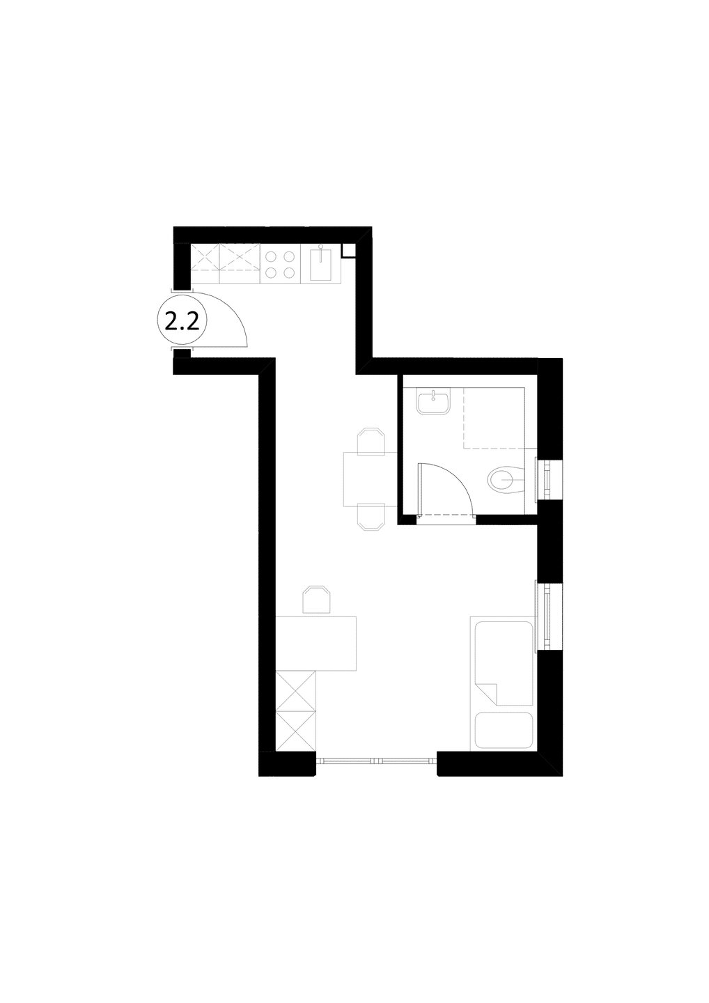 Perfekt für Singles & Pendler: Top-ausgestattetes Neubau-Apartment, 88046 Friedrichshafen