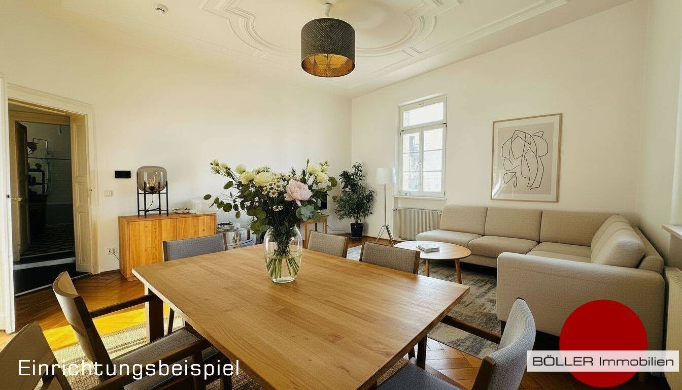 My place to be! Schöne 3-Zi. Altbauwohnung mit Balkon in top Lage., 90402 Nürnberg (Gleißbühl Lorenz Tafelhof Tullnau Wöhrd)