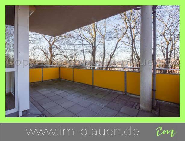 Terrasse – Tageslichtbad – Stellplatz | 2-Zimmer-Wohnung Plauen Ostvorstadt, 8527 Plauen