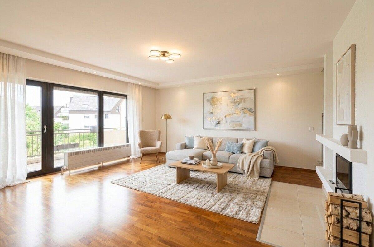 Think big! – 4-Zimmer-Eigentumswohnung mit großem Balkon, Garage u. 2 Stellplätzen, in ruhiger Lage, 65510 Idstein
