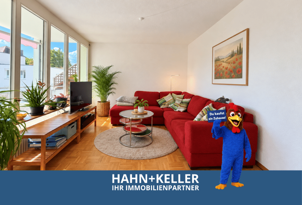 Attraktive 3 Zimmer-Wohnung mit Balkon ins Grüne & Tiefgaragenstellplatz in ES-Stadtmitte!, 73728 Esslingen am Neckar