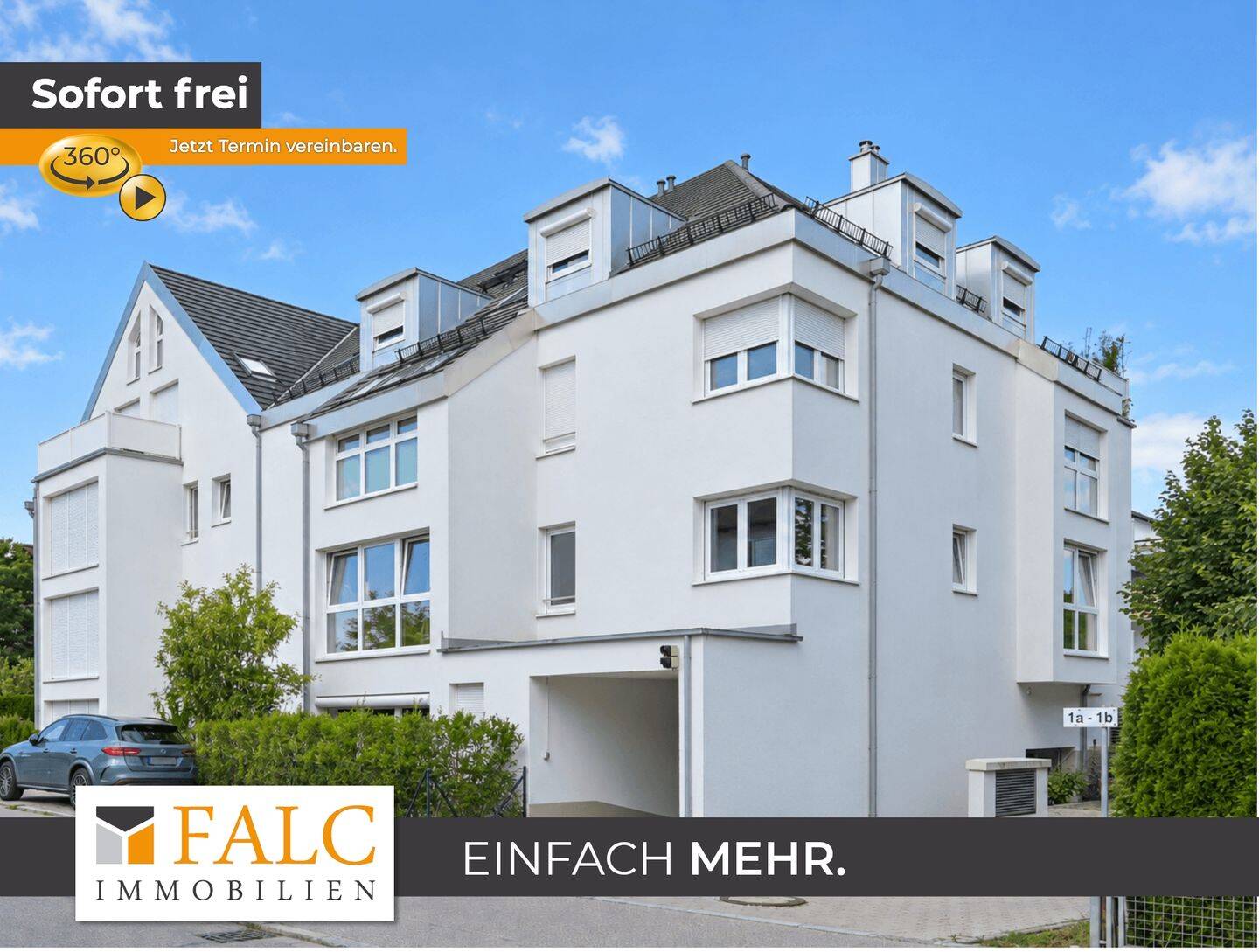 Großzügiges Wohnen auf höchstem Niveau – mit Wintergarten, Balkon und zwei TG-Stellplätzen, 82205 Gilching