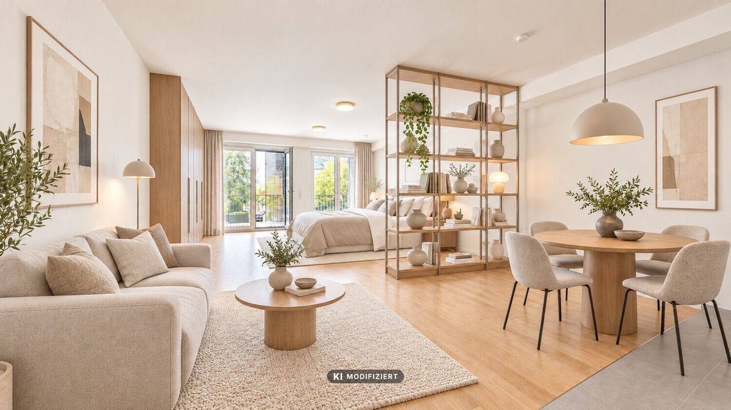 Moderne Stadtwohnung mit hochwertiger Ausstattung und Balkon, 60431 Frankfurt am Main