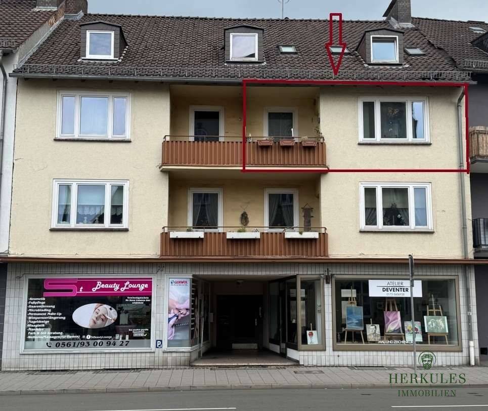 – 3 Zimmer Wohnung mit Balkon und Garage in KS Wehlheiden –, 34121 Kassel (Mitte Süd Wehlheiden)