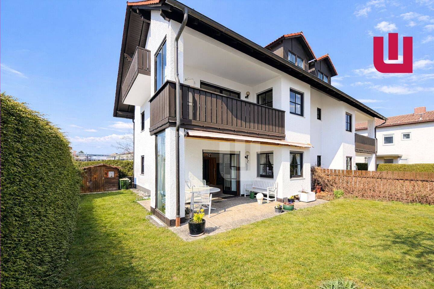 Preissenkung! WINDISCH IMMOBILIEN Gepflegte & sonnige 3-Zimmer- Gartenwohnung zentral in Gilching, 82205 Gilching