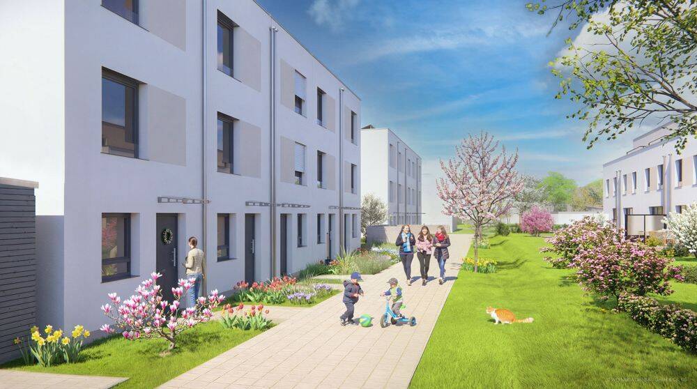 Die Alternative zu Stuttgart: Reihenendhaus KfW-40-NH QNG, 71254 Ditzingen