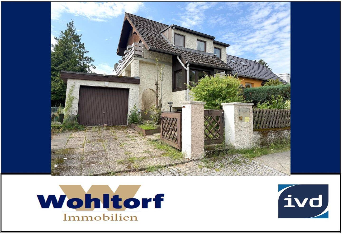Neu! Hermsdorf – Sanierungsbedürftige Doppelhaushälfte auf ideell geteiltem Grundstück, 13467 Berlin (Reinickendorf Hermsdorf)