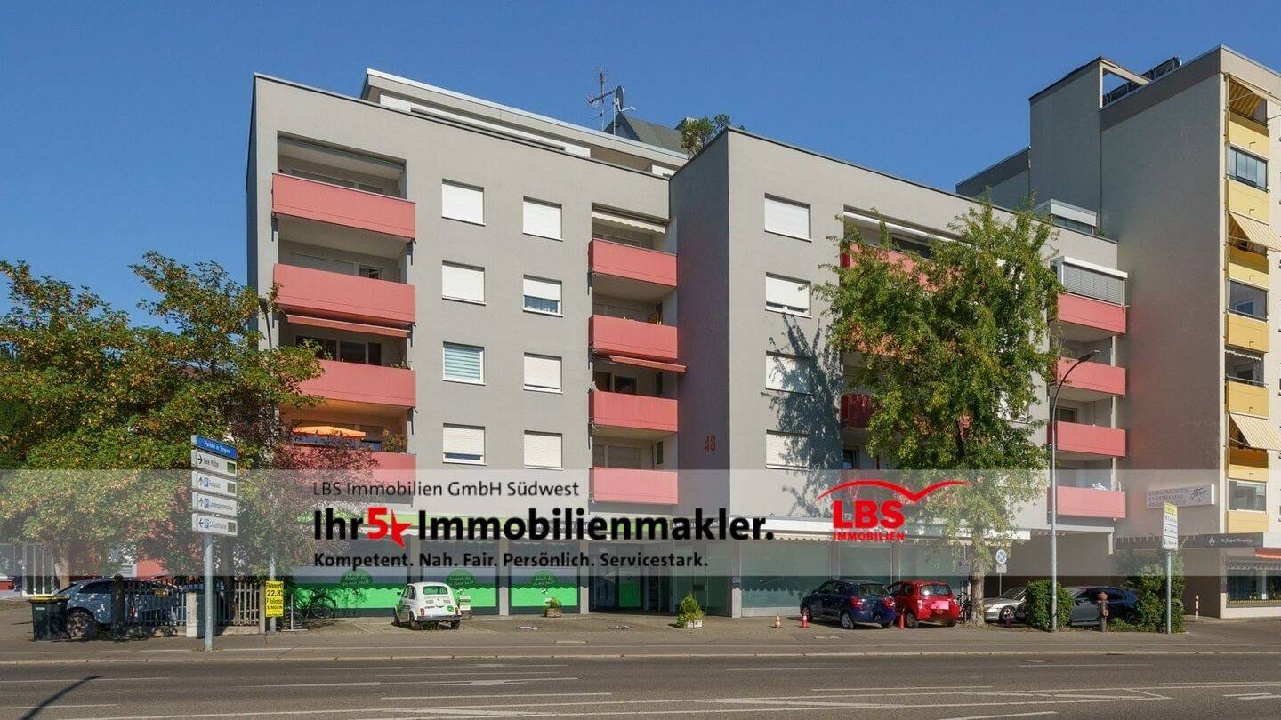 Renovierungsbedürftige 3-Zimmer-Wohnung mit Balkon und Einbauküche in Singen Hohentwiel, 78224 Singen (Hohentwiel)