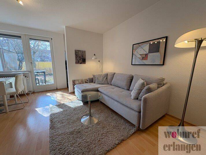 Schönes zentral gelegenes 1 Zimmer Apartment, 91054 Erlangen (Burgberg Erlangen-Nord Erlangen-Ost Innenstadt Sieglitzhof)