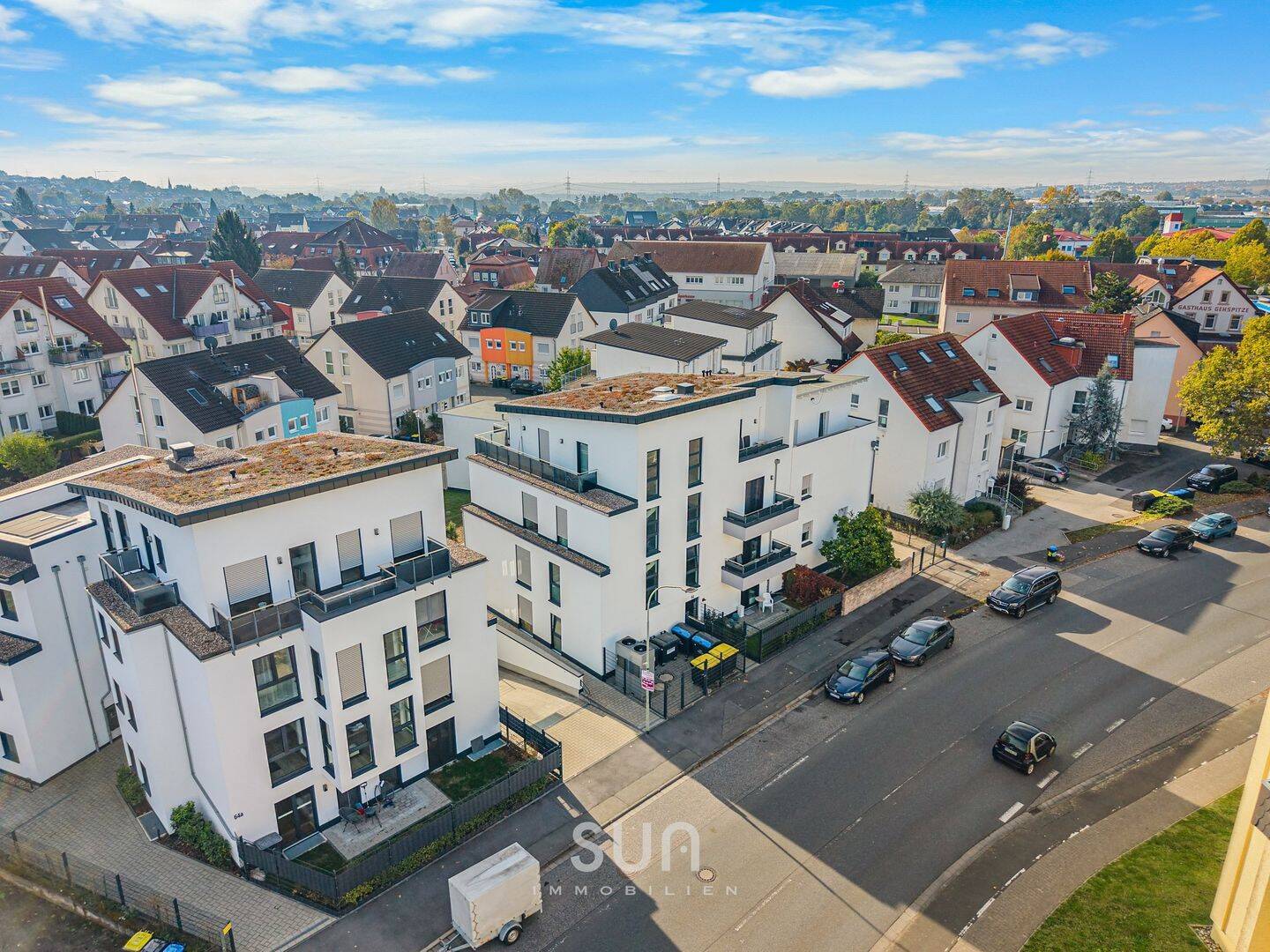 BAUJAHR 2022! TERRASSENWOHNEN MIT GARTEN UND GRÜNBLICK – Neuwertige 4-Zimmer-Wohnung in Karben, 61184 Karben