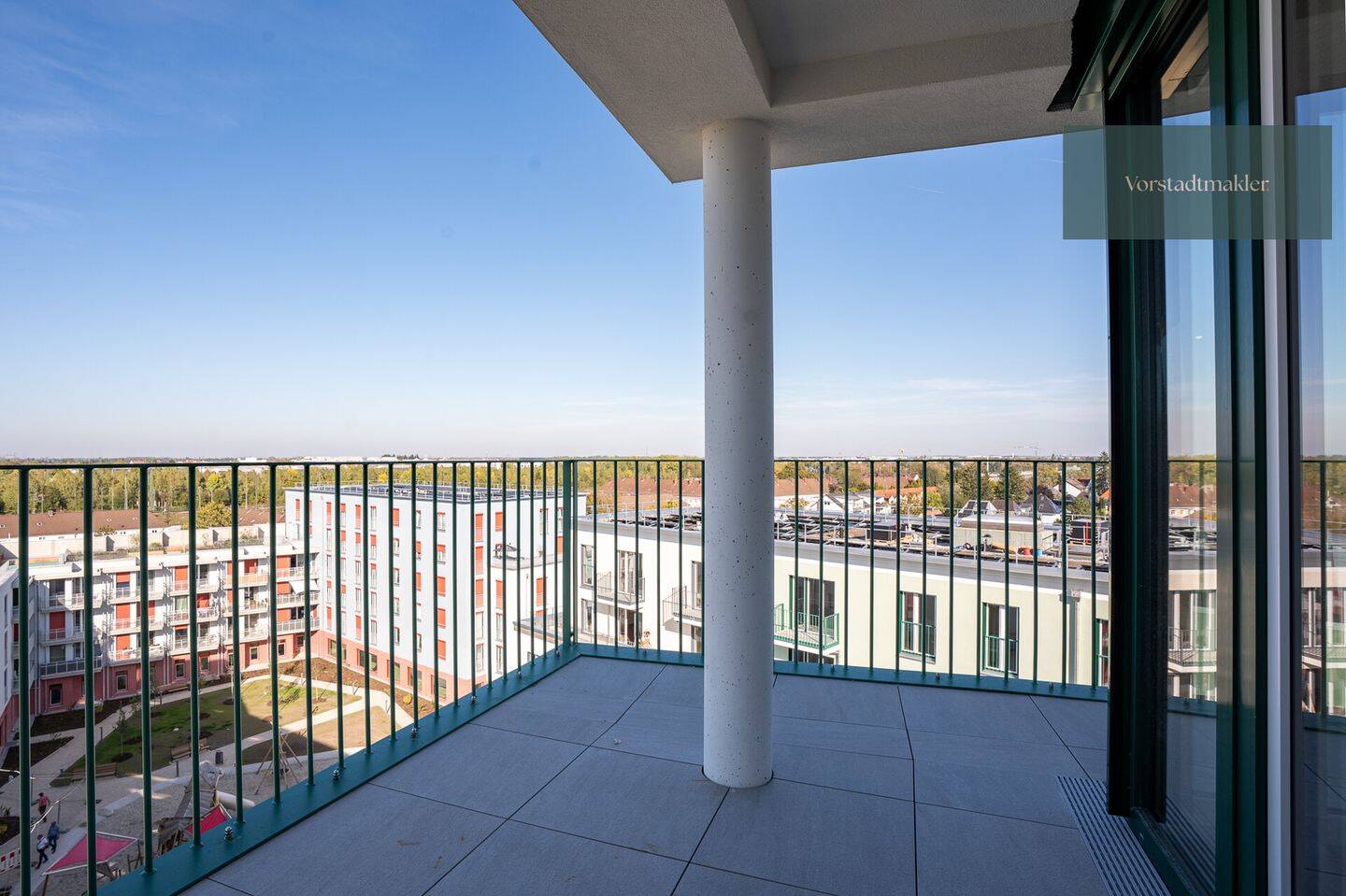 WEITBLICK ÜBER MÜNCHEN: LUXURIÖSE 2-ZIMMER-NEUBAU WOHNUNG ZUM ERSTBEZUG, 81673 München (Berg am Laim)