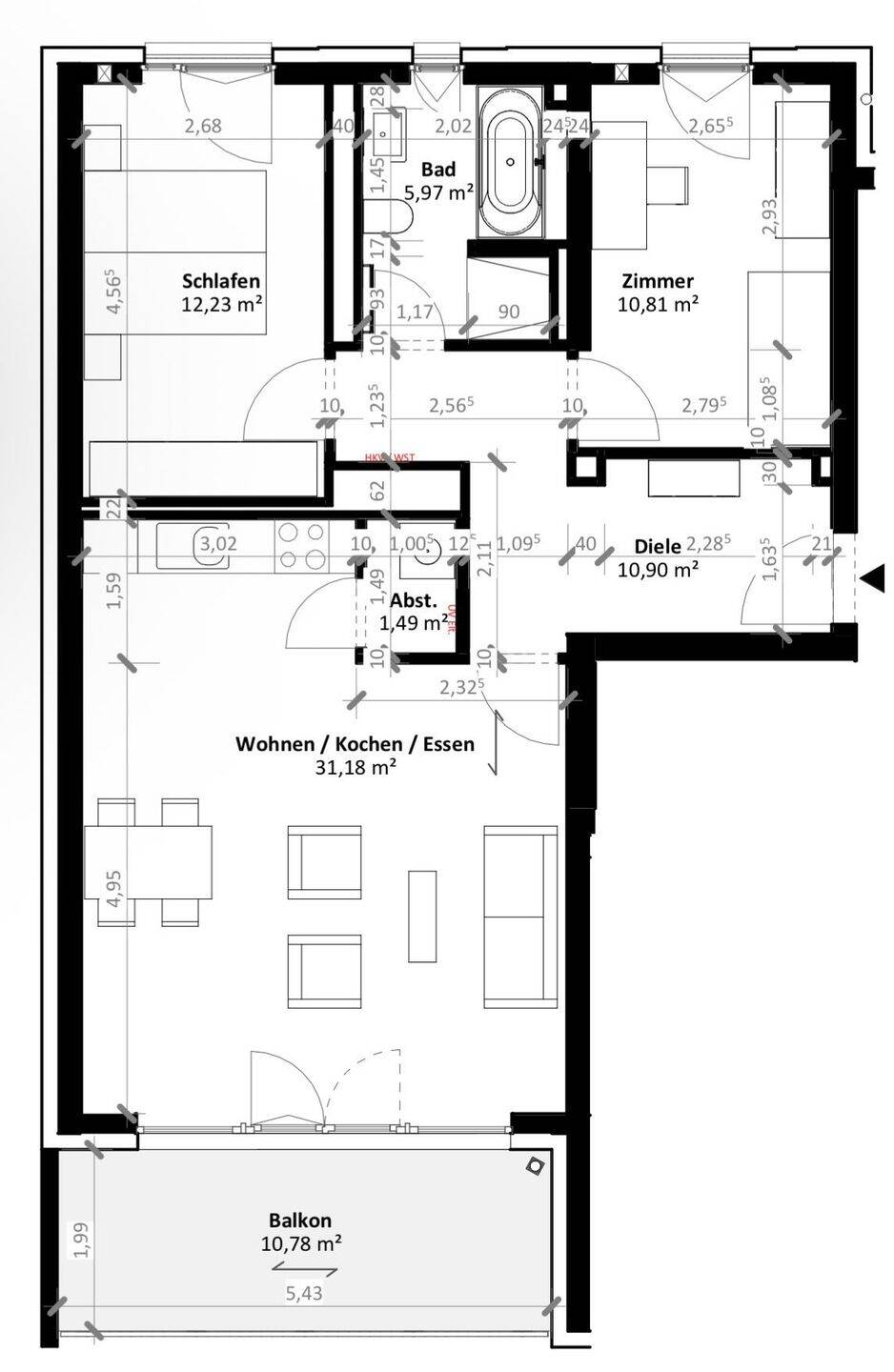 Nachmieter gesucht! 3 Zimmer, Neubau, Fußbodenheizung, Parkett .., 12529 Schönefeld