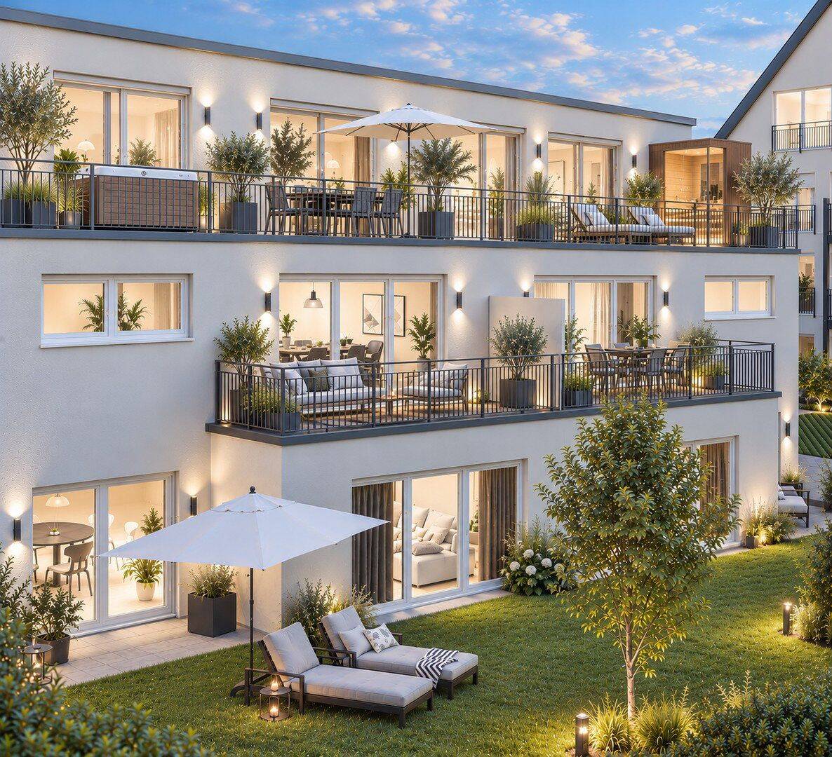 Soeben fertig gestellt: LUXUS Penthouse im Herzen Gersthofen´s, 86368 Gersthofen
