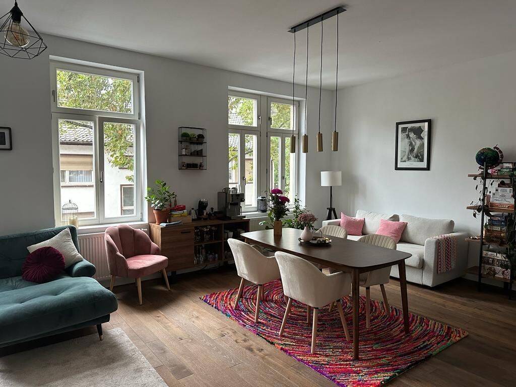 Großzügige Wohnung (Designer-Loft), modern und neu saniert, im Jungbusch: 100 m², ideal für Paaren, 68159 Mannheim (Jungbusch Mühlauhafen Quadrate)
