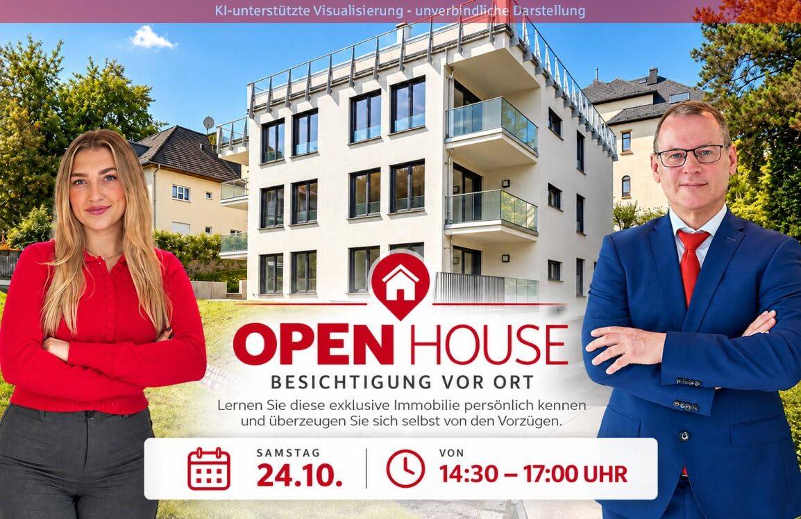 Einziehen und Wohlfühlen: Exklusive Wohnungen im Villenviertel unterhalb des Landgrafen, 7743 Jena