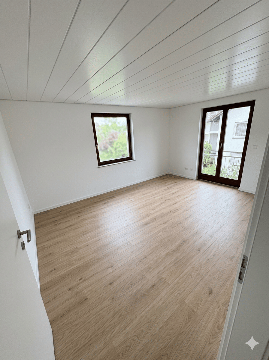 Erstbezug nach Sanierung: Gehobene 3,5-Zi.-Wohnung mit Klima, Balkon & Gartennutzung, 74189 Weinsberg