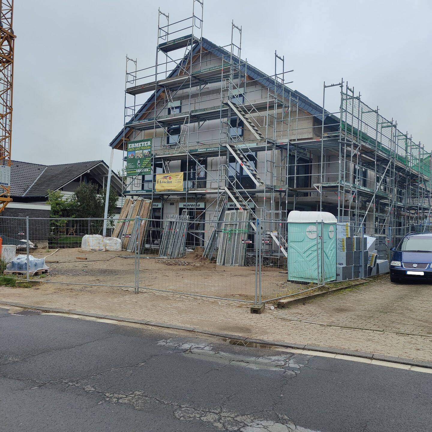 Neubau einer Wohnanlage nach KfW 40 (1.03.2023) geplant mit 8 Eigentumswohnungen in Bünde.Hier bieten wir die Whg.4 im Obergeschoss links an!, 32257 Bünde