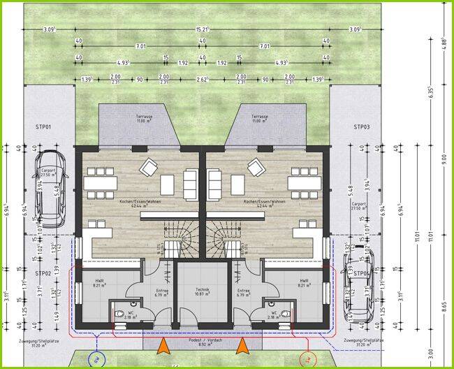 Erstbezug 2027: Neubau-Doppelhaushälfte mit 4 Zimmern, Garten und Wärmepumpe in Werl-Hilbeck!, 59457 Werl