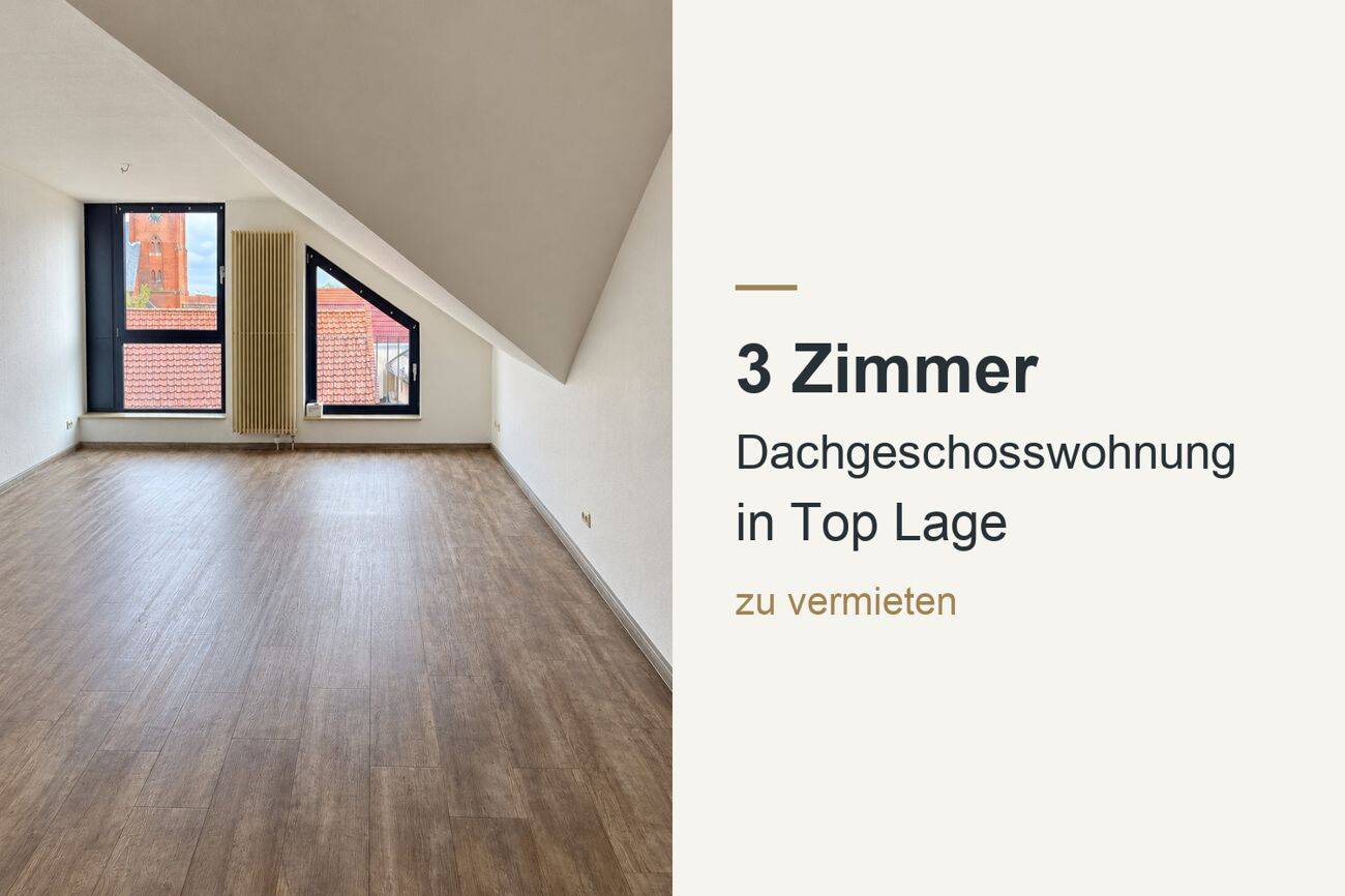 Tolle Dachgeschosswohnung in Citylage sucht freundliche Mieter., 39326 Wolmirstedt