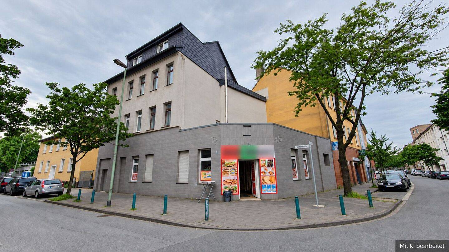 Vollvermietetes Wohn- und Geschäftshaus mit 3 Wohnungen und Ladenlokal in Duisburg-Marxloh, 47169 Duisburg (Aldenrade Fahrn Marxloh Röttgersbach Wehofen)