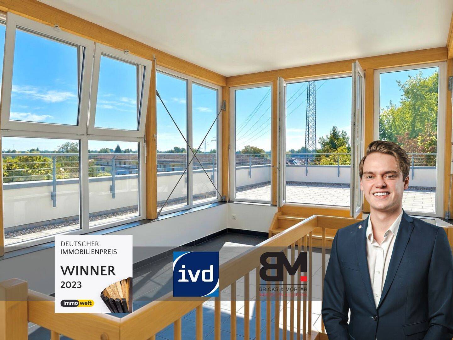 Moderne Maisonette mit Dachterrasse & Balkon in Augsburg | 142,73 m² | 4 Zimmer | TG-Stellplatz, 86156 Augsburg (Bärenkeller Kriegshaber Oberhausen Pfersee)